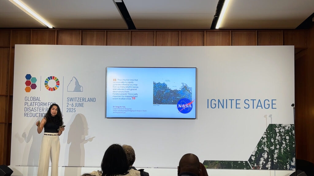 Nashin Mahtani, Director of Disaster Map Foundation (Yayasan Peta Bencana) shared a preview of Peta Gotong Royong during the UN Global Platform for DRR in Geneva, where it received wide acclaim on the international stage.